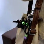 Toothless Light-Up Night Fury Keychain